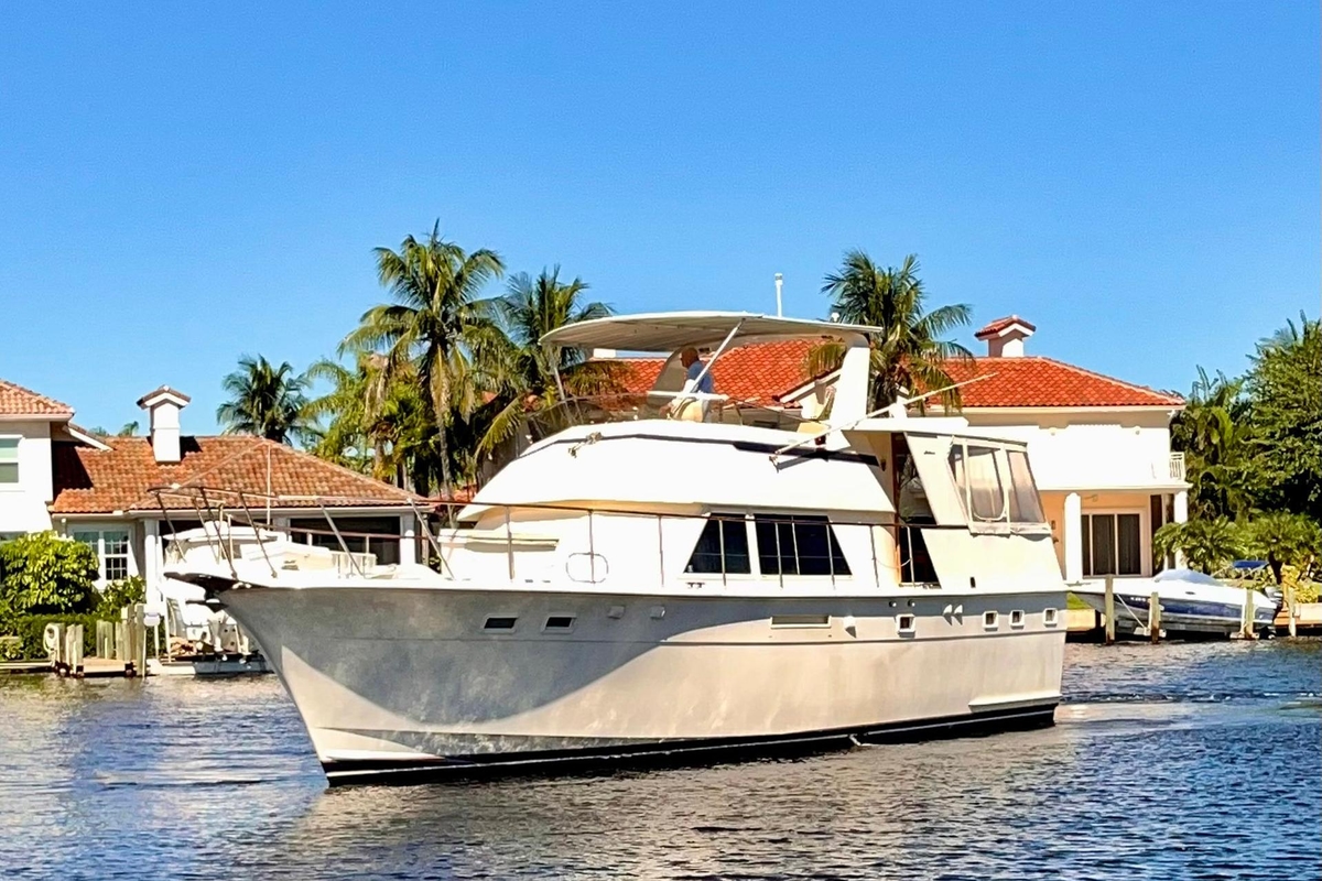 1981 Hatteras 48 Motor Yacht - Sold Boat