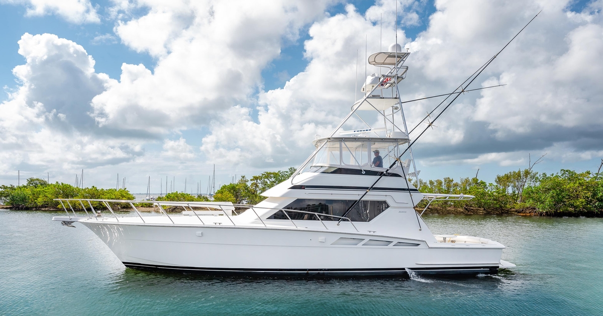 1992 Hatteras 50 Convertible - Sold Boat