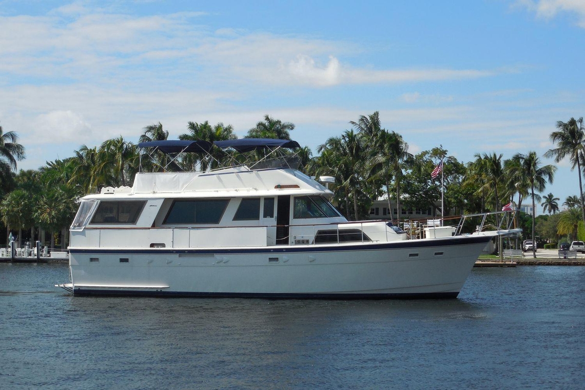 1981 Hatteras 56 Motor Yacht - Sold Boat