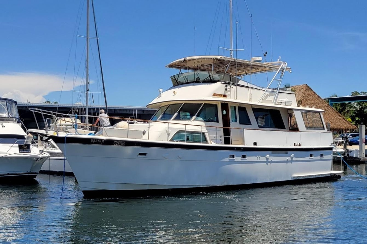 1982 Hatteras 56 Wide Body - Sold Boat