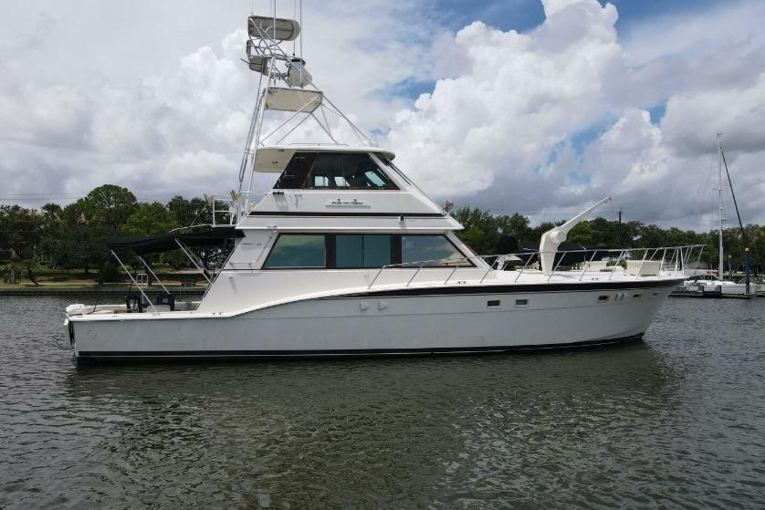 1985 Hatteras 60 Convertible - Sold Boat