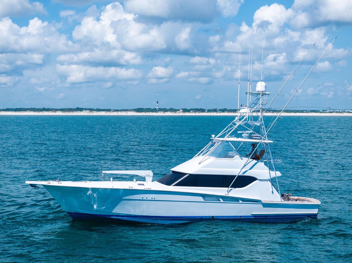 1998 Hatteras 60 Convertible - Sold Boat