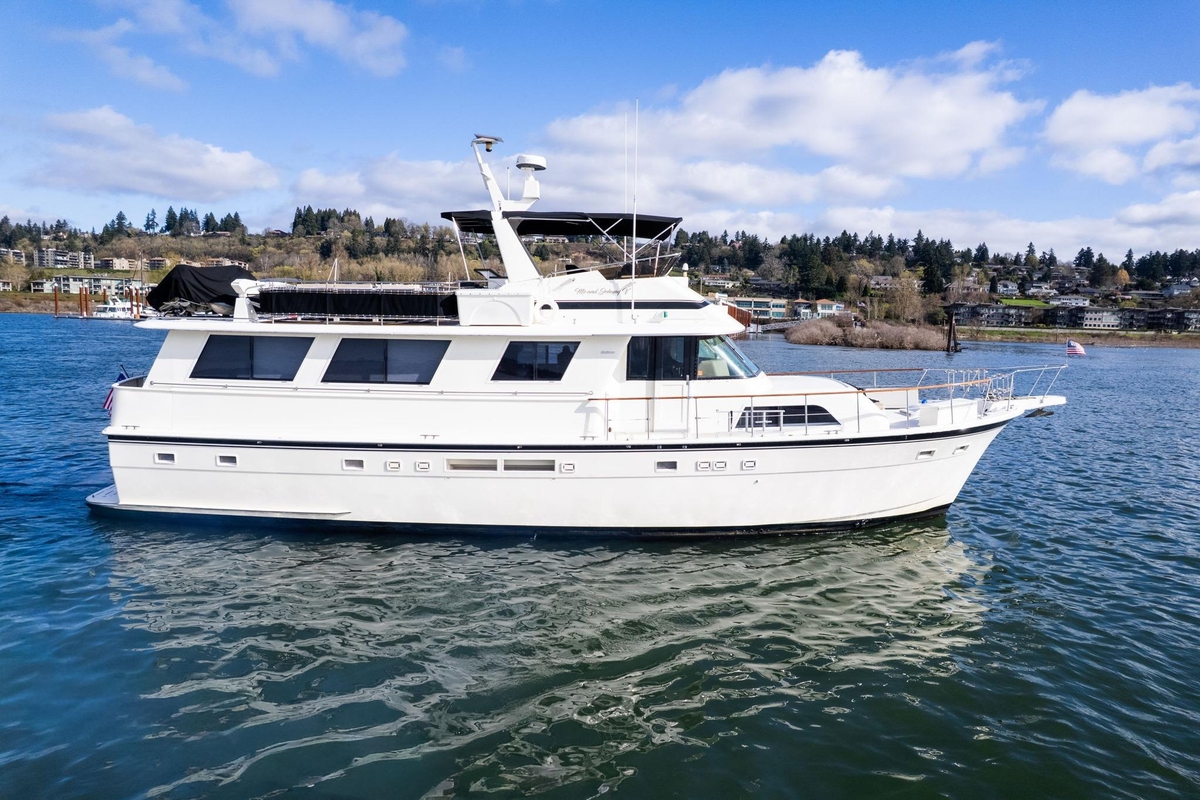 1986 Hatteras 63 Motor Yacht - Sold Boat