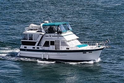 BOATZON | Hershine 45 Aft Cabin Sundeck 1986