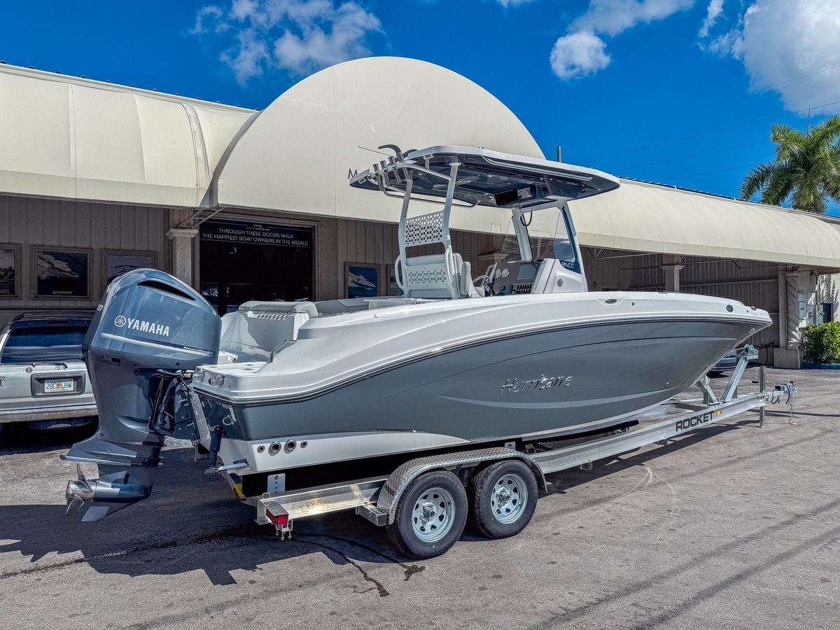 2026 Hurricane Center Console 24 OB - Sold Boat