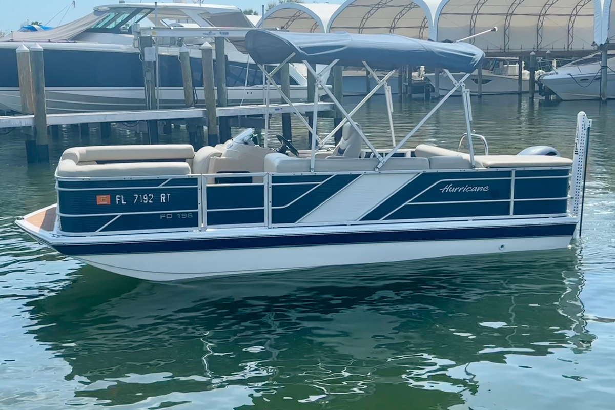 2019 Hurricane FunDeck 196 OB - Sold Boat