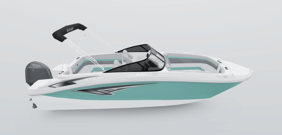 2026 Hurricane Hurricane SD 217 OB 2026 - Sold Boat