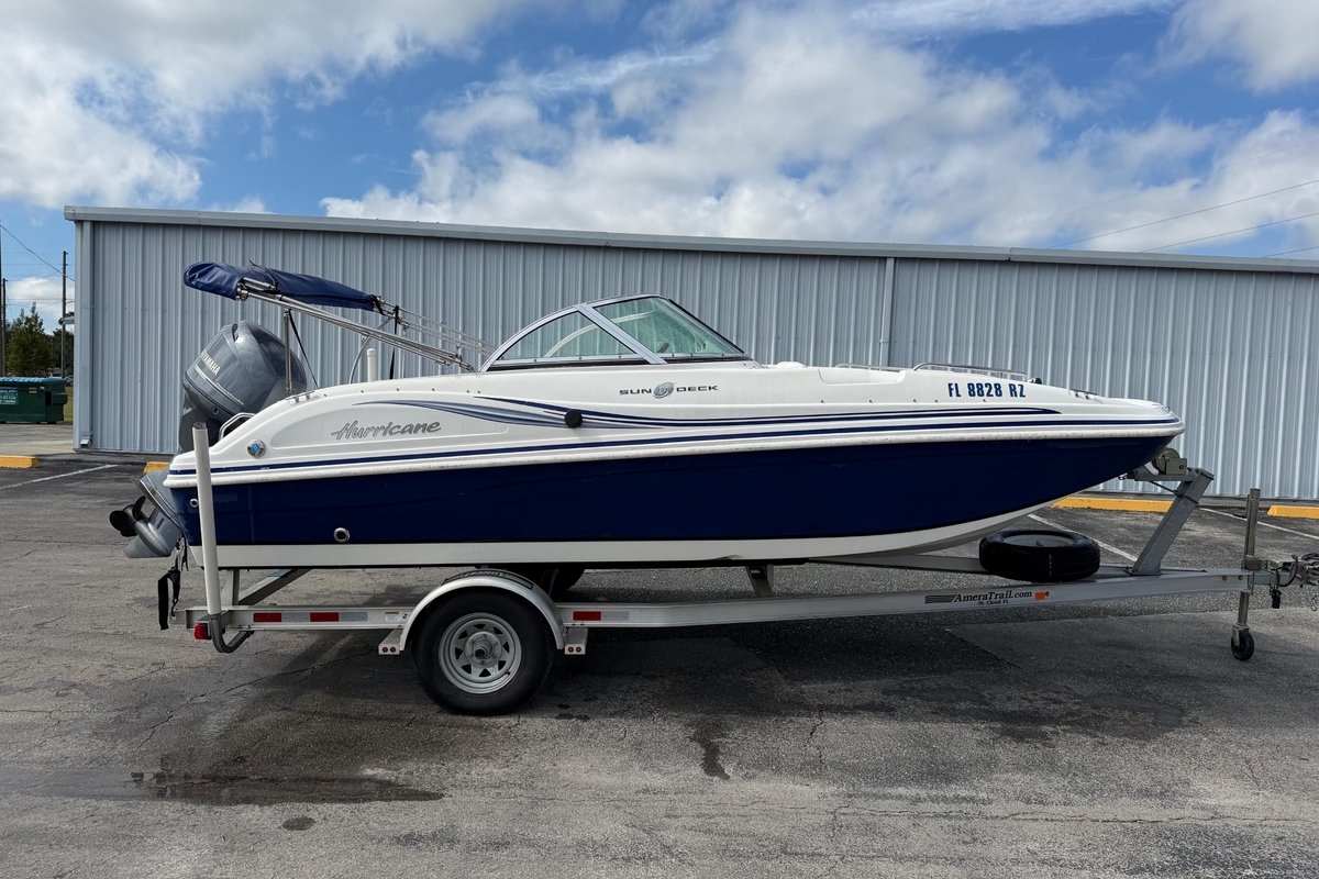 2012 Hurricane SunDeck 187 OB - Sold Boat