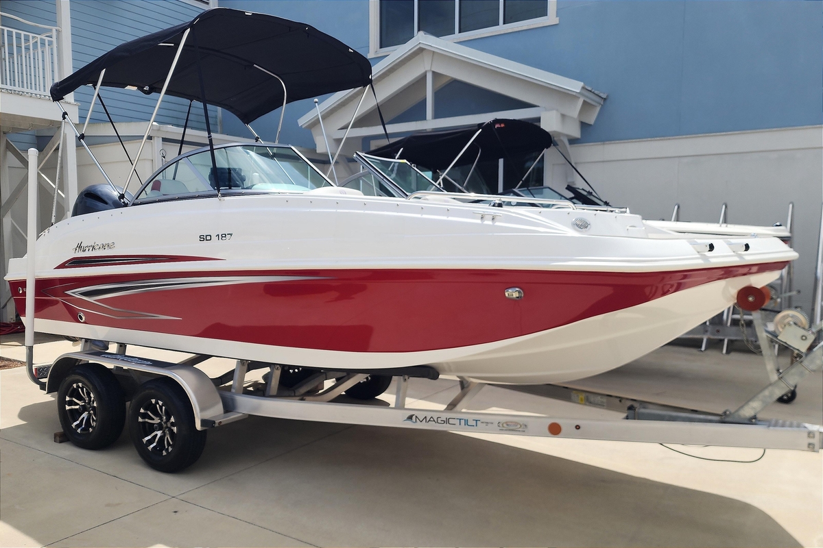 2023 Hurricane SunDeck 187 OB - Sold Boat