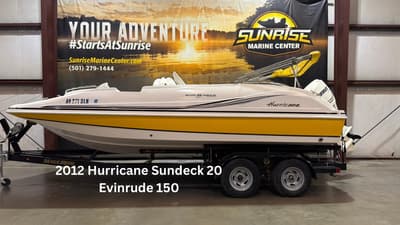 BOATZON | Hurricane Sundeck 202 W Evinrude 150 2012 BOATZON | Hurricane Sundeck 202 W Evinrude 150 2012