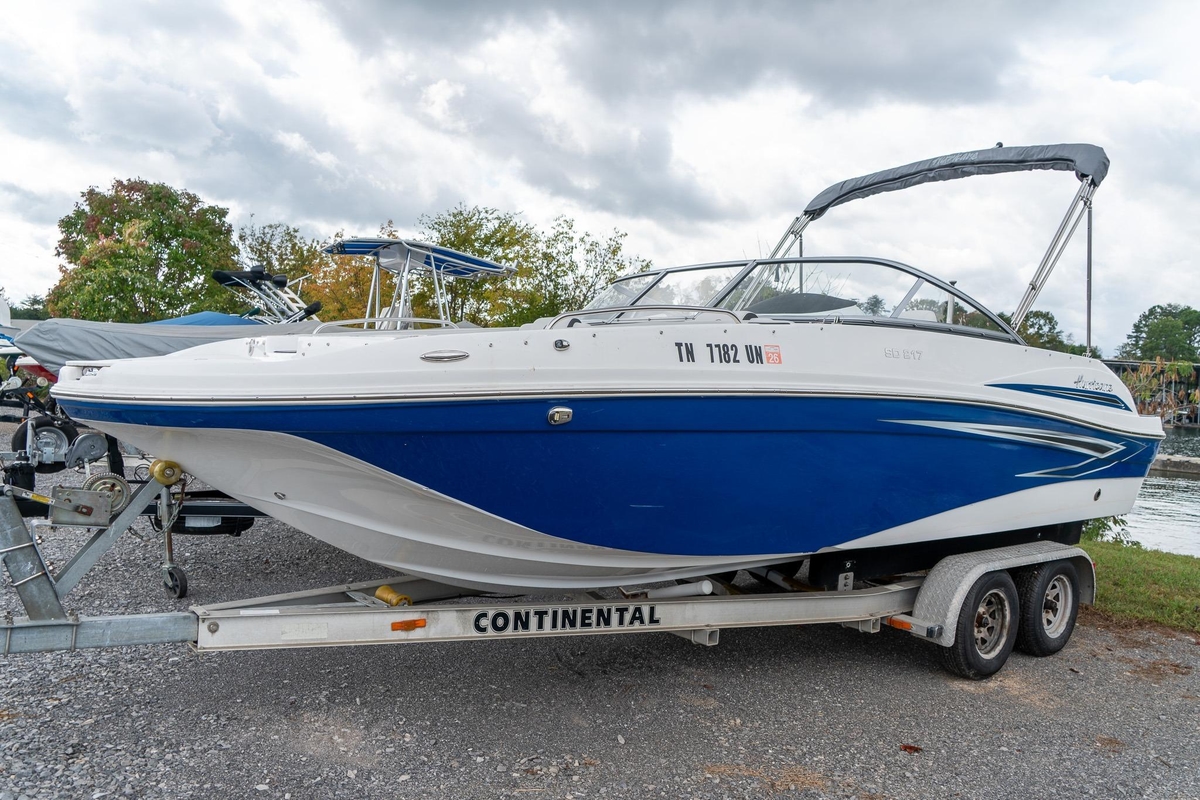 2024 Hurricane SunDeck 217 OB - Sold Boat