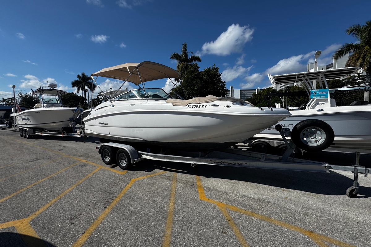 2021 Hurricane SunDeck 2200 OB - Sold Boat