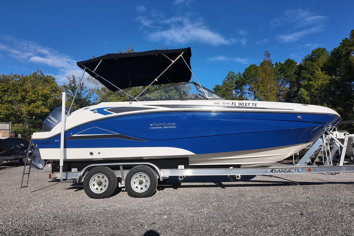 2022 Hurricane SunDeck 235 OB - Sold Boat