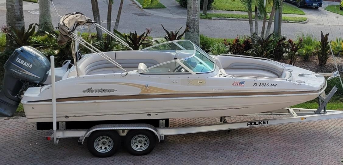 2003 Hurricane SunDeck 237 OB - Sold Boat