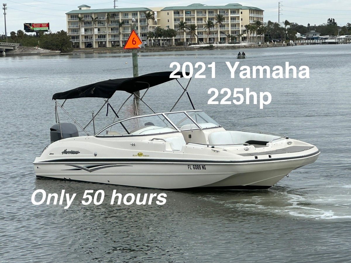 2007 Hurricane SunDeck 237 OB - Sold Boat