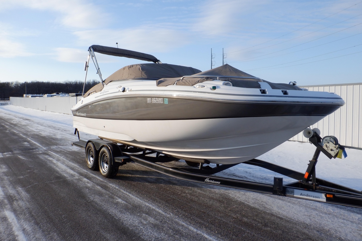 2013 Hurricane SunDeck 2400 IO - Sold Boat