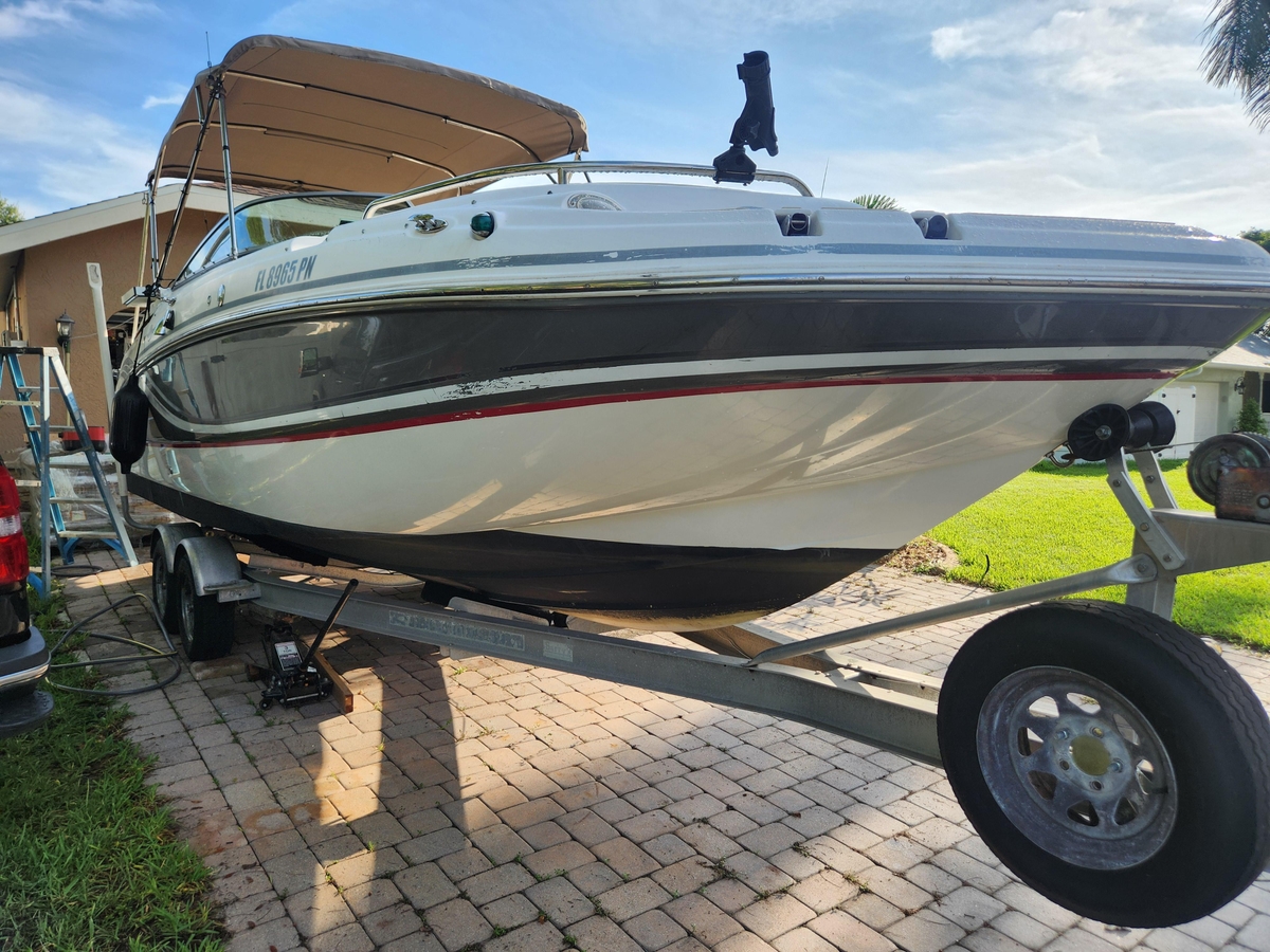 2013 Hurricane SunDeck 2400 OB - Sold Boat