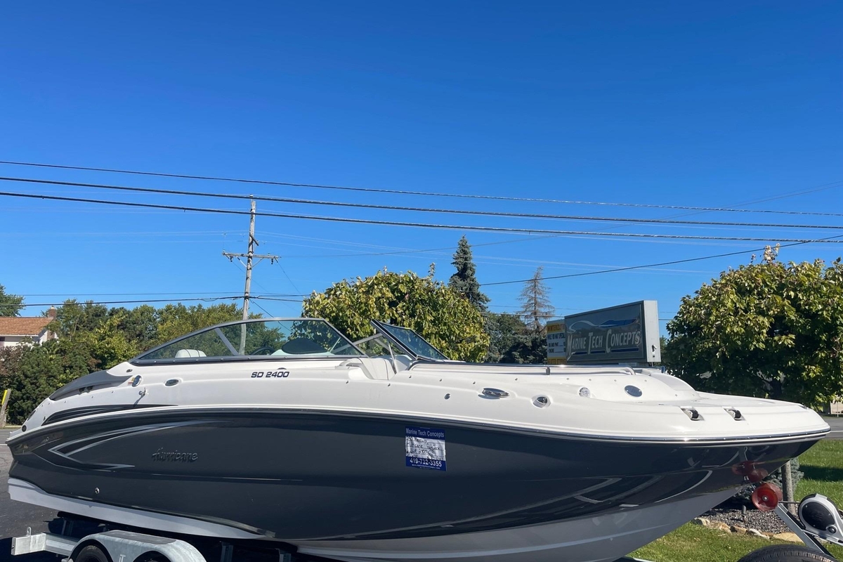 2023 Hurricane SunDeck 2400 OB - Sold Boat