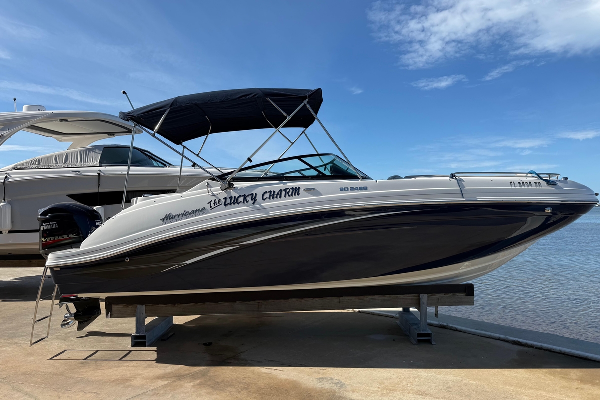 2018 Hurricane SunDeck 2486 OB - Sold Boat