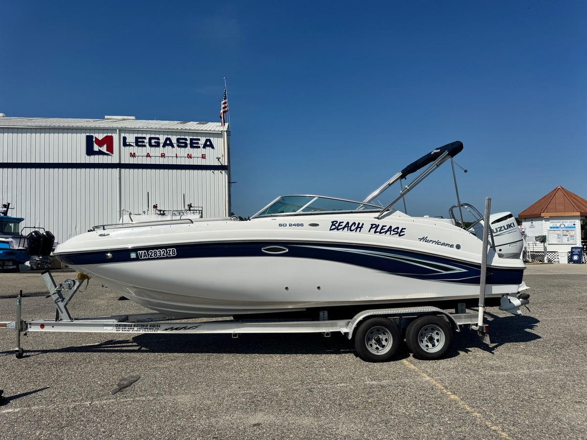 2023 Hurricane SunDeck 2486 OB - Sold Boat