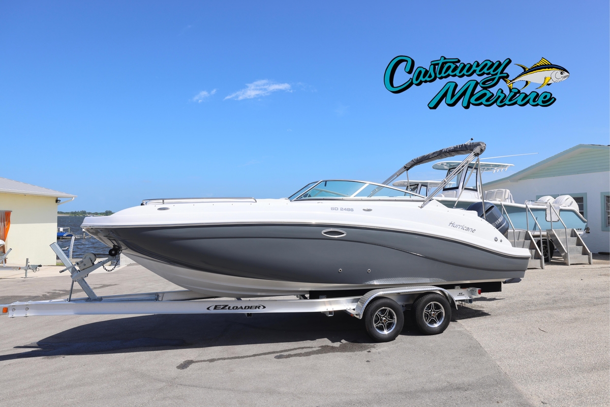 2026 Hurricane SunDeck 2486 OB - Sold Boat