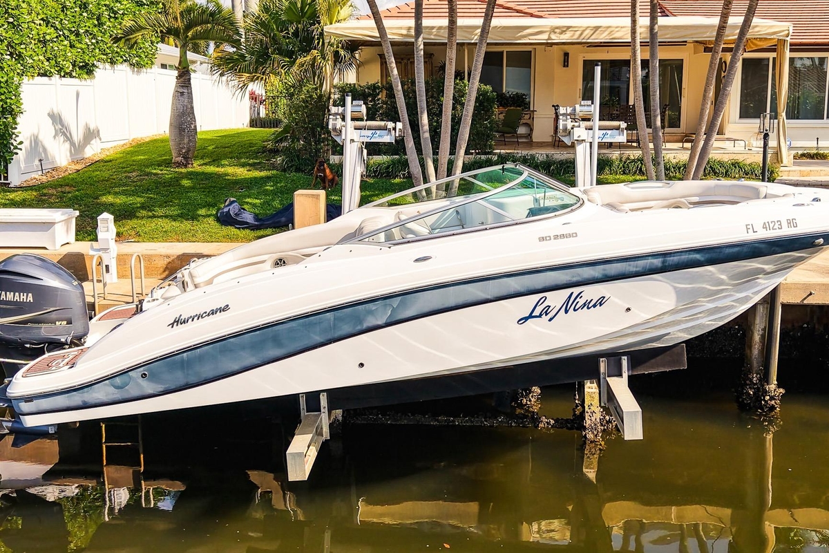 2017 Hurricane SunDeck 2690 OB - Sold Boat