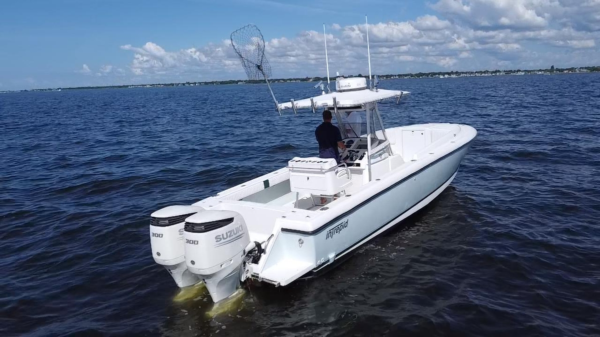 1998 Intrepid 322 Cuddy - Sold Boat
