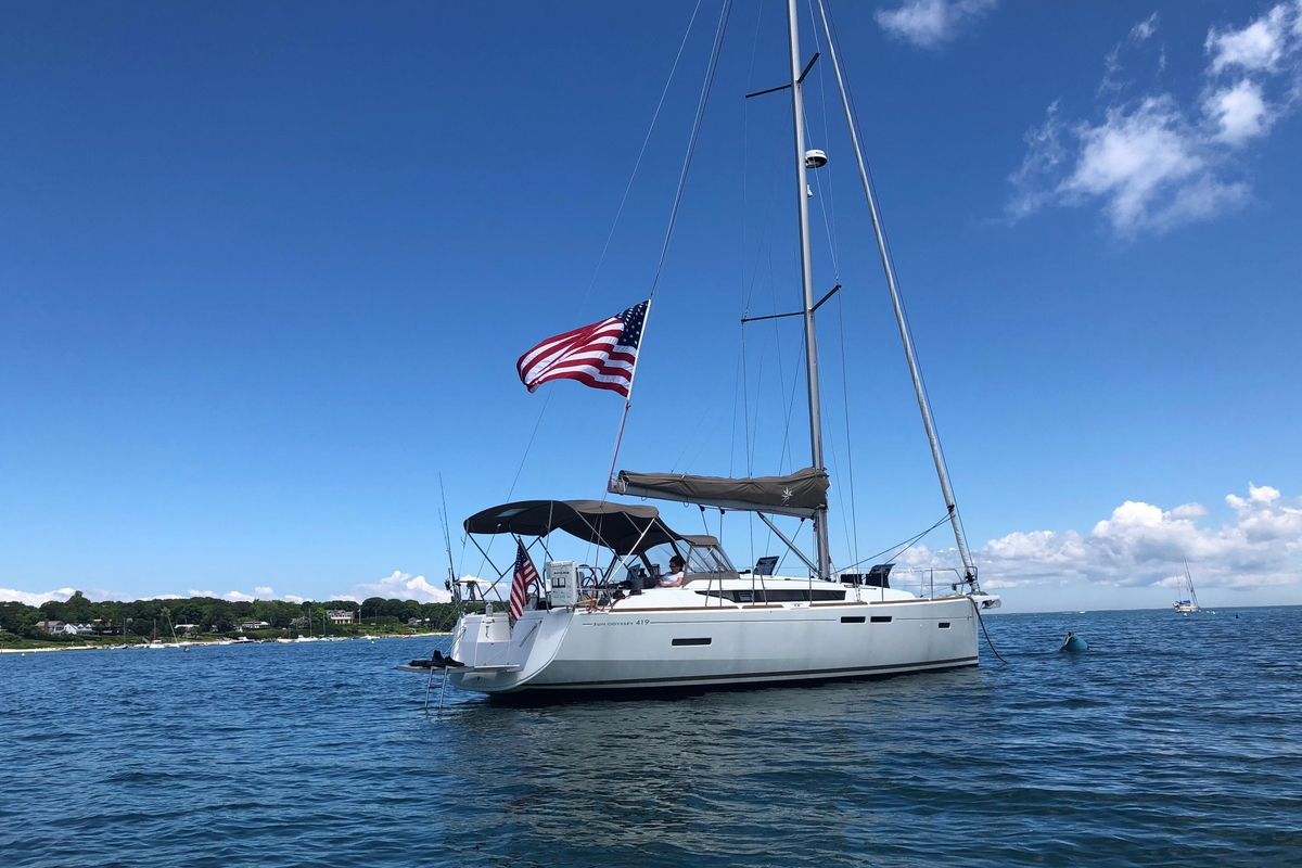 2017 Jeanneau Sun Odyssey 419 - Sold Boat