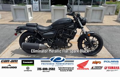 BOATZON | Kawasaki Eliminator Metallic Flat Spark Black 2025 BOATZON | Kawasaki Eliminator Metallic Flat Spark Black 2025
