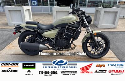BOATZON | Kawasaki Eliminator Pearl Sand Khaki 2025 BOATZON | Kawasaki Eliminator Pearl Sand Khaki 2025