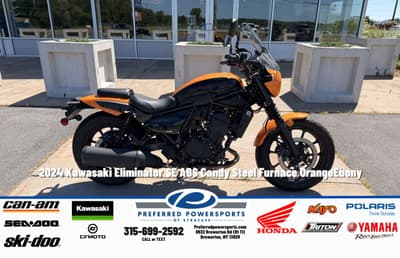 BOATZON | Kawasaki Eliminator SE ABS Candy Steel Furnace OrangeEbony 2024