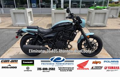 BOATZON | Kawasaki Eliminator SE ABS Phantom BlueEbony 2025 BOATZON | Kawasaki Eliminator SE ABS Phantom BlueEbony 2025