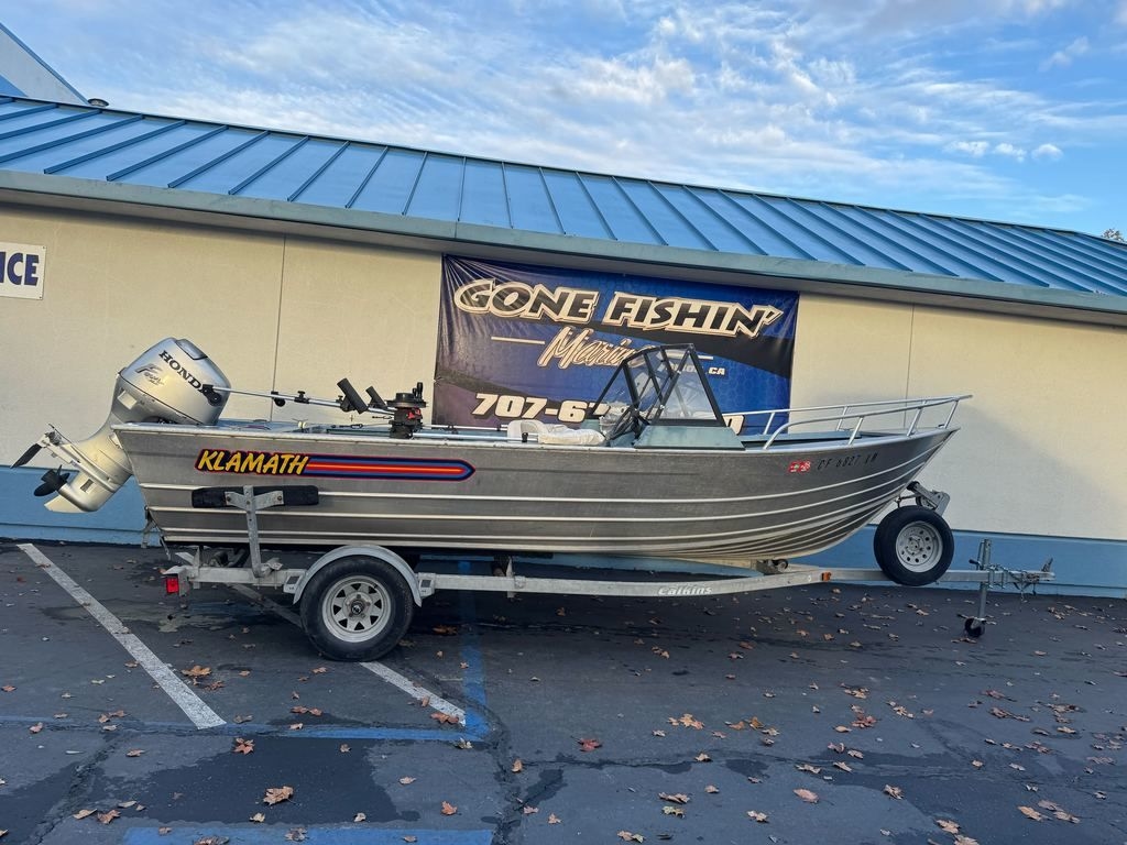 1998 Klamath 18 Open - Sold Boat