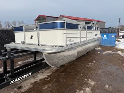 BOATZON | Landau 2026 Landau Island Breeze 19C Pontoon wBIMINI Top Bluetooth Audio Swim Ladder  Suzuki Outboard 2026