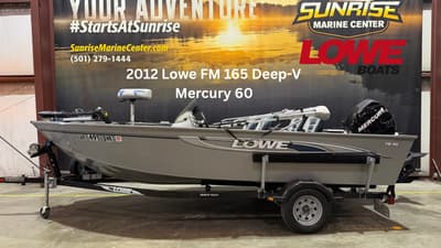 BOATZON | Lowe FM 165 Deep V W Mercury 60 2012