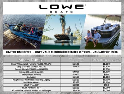 BOATZON | Lowe LS Walk Thru 210 2026