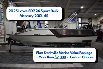 BOATZON | Lowe Sport Deck 224 2025