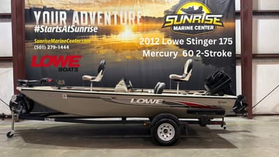 BOATZON | Lowe Stinger 175 W Mercury 60 2Stroke 2012
