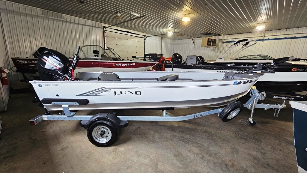 2023 Lund Lund 1600 Fury Tiller  Modern Tiller Setup Well Equipped  Ready to Fish 2023 - Sold Boat