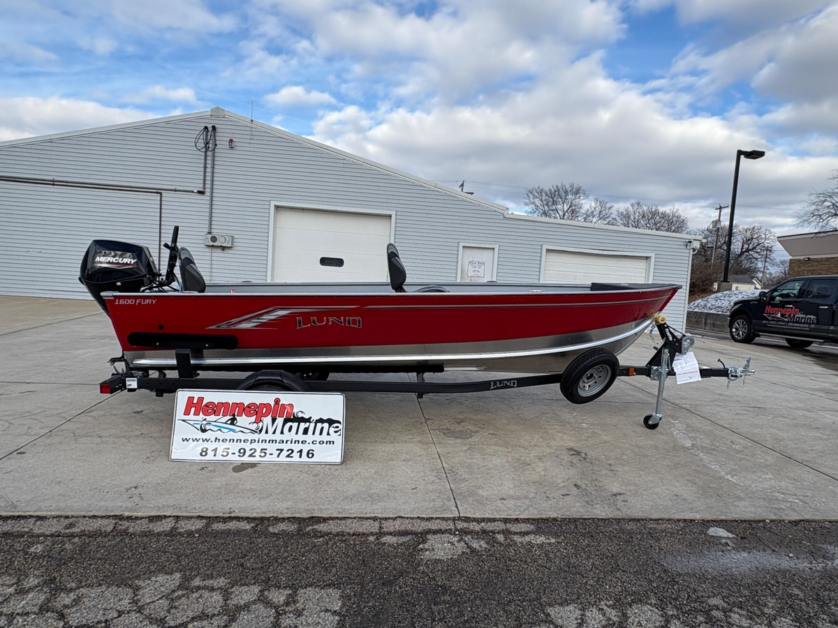 2025 Lund 1600 Fury Tiller - Sold Boat