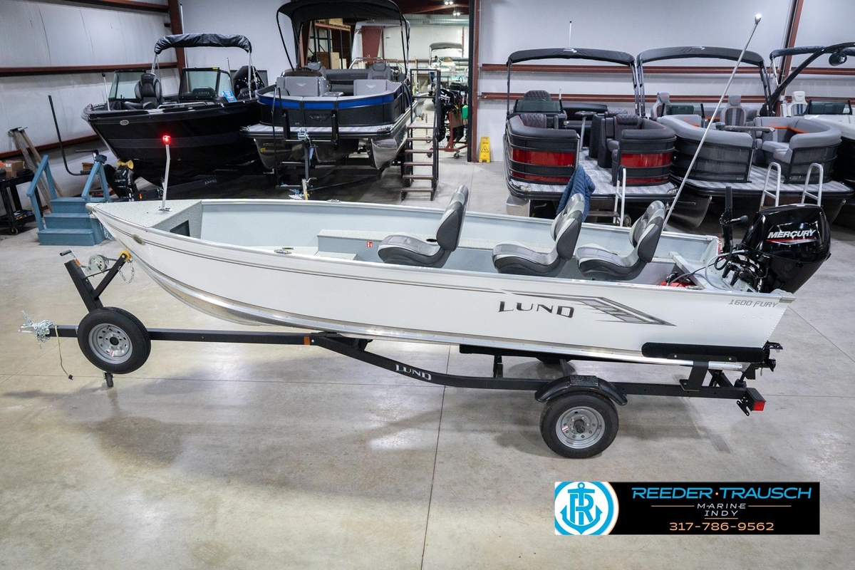 2026 Lund 1600 Fury Tiller - Sold Boat