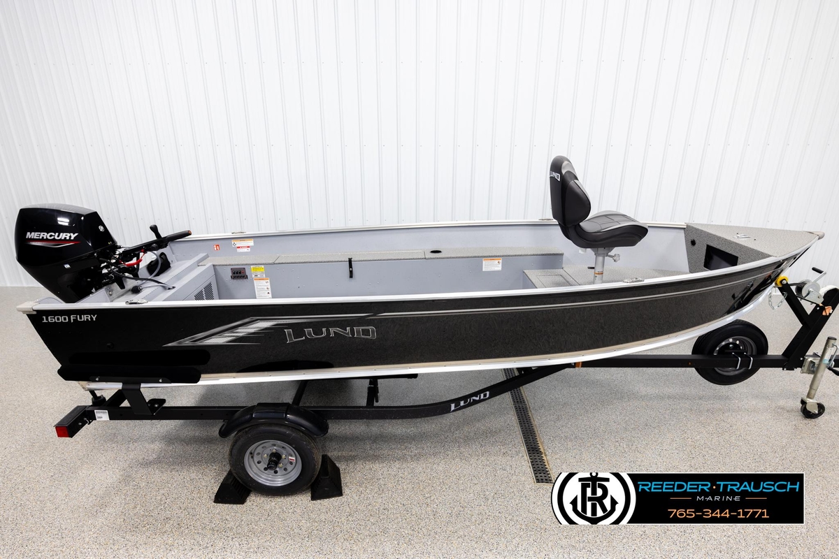 2026 Lund 1600 Fury Tiller - Sold Boat