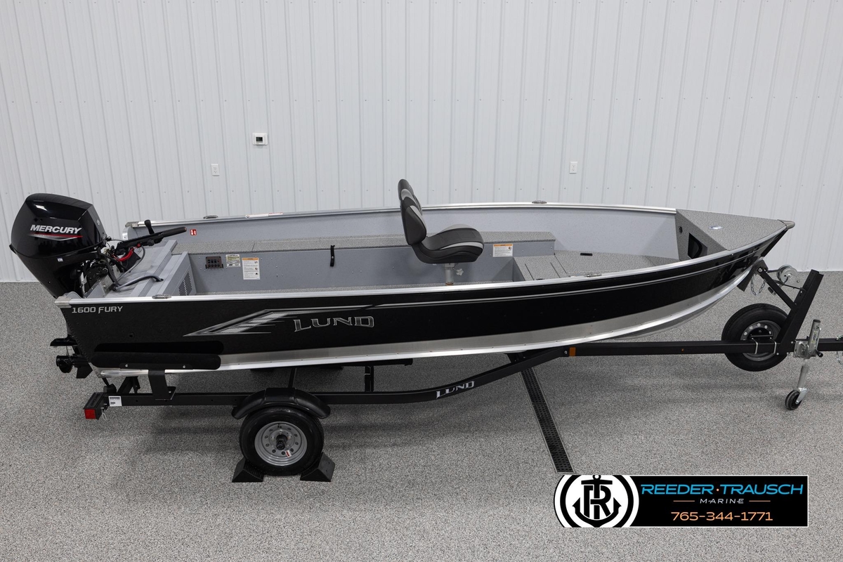 2026 Lund 1600 Fury Tiller - Sold Boat