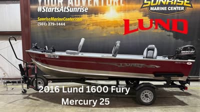 BOATZON | Lund 1600 Fury WMercury 25 2016