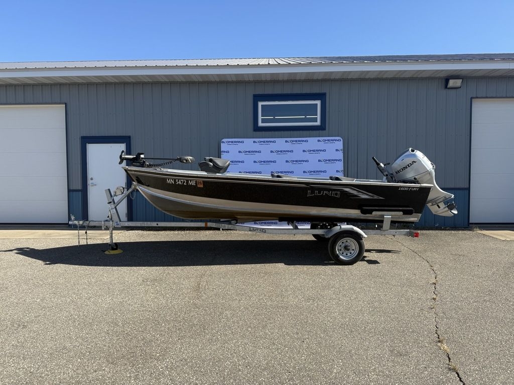 2020 Lund Fury 1600 w 40hp Honda - Sold Boat