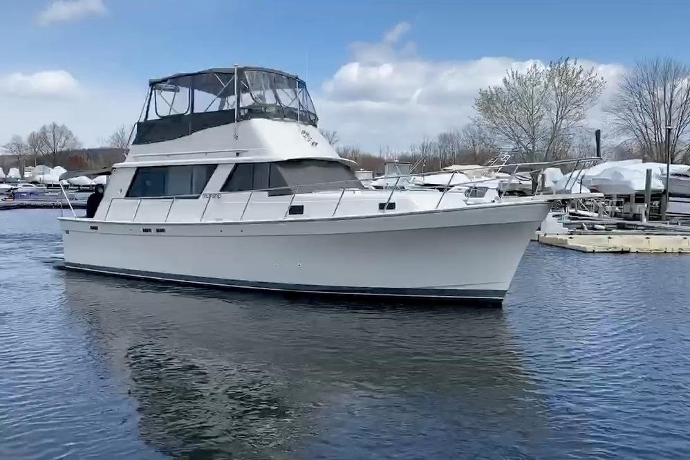 1987 Mainship 36 Nantucket Sedan - Sold Boat