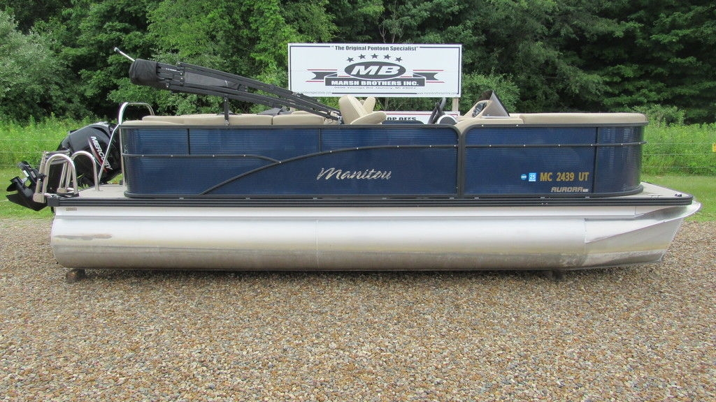 2022 Manitou 20 Aurora LE RF Twin Tube - Sold Boat