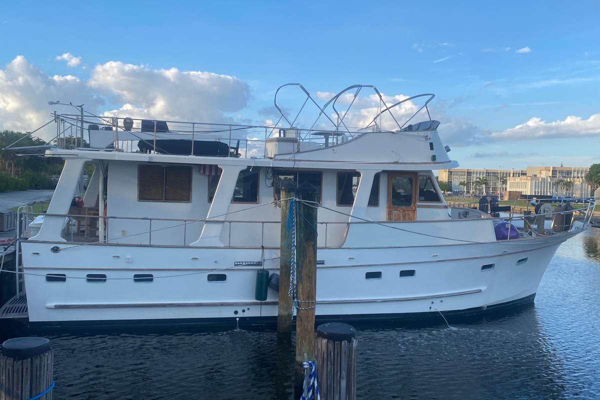 1985 Marine Trader 50 Motor Yacht - Sold Boat