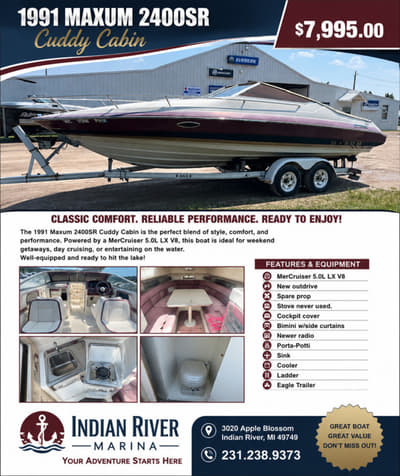 BOATZON | Maxum 2400SR 1991