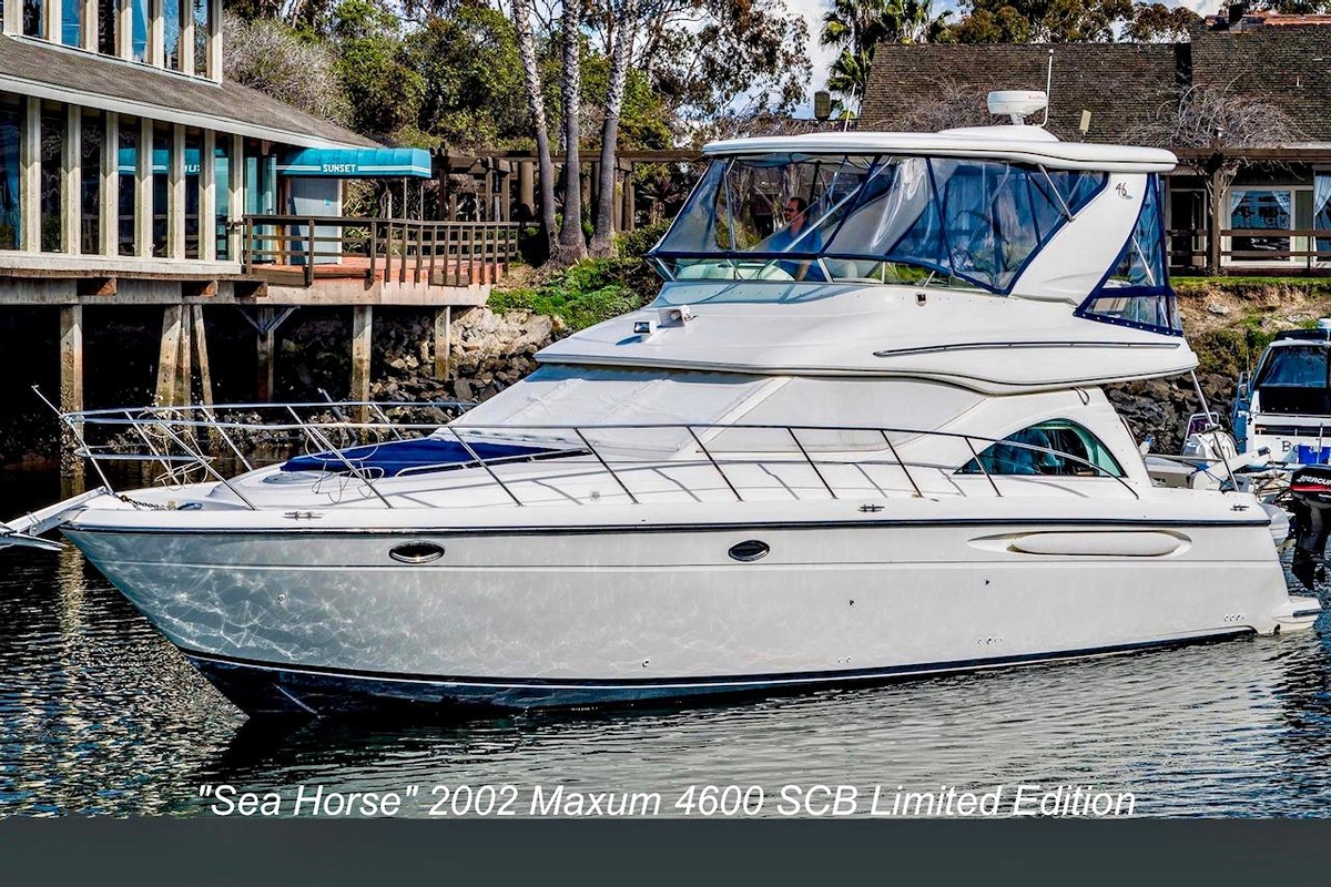 2002 Maxum 4600 SCB Limited Edition - Sold Boat
